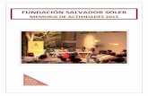 FUNDACIÓN SALVADOR SOLER de... · 2016. 10. 25. · actividad parlamentaria de Irene Lozano relacionada con la protección y defensa de los derechos humanos, en concreto con la gestión