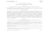 1º El Código de Régimen Departamental comprende los · Decreto 1222 de 1986 1/82 Diario Oficial 37.466 (abril 18) por el cual se expide el Código de Régimen Departamental. El