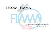 ESCOLA FLAMA - XTEC...actuals de treball i sobre el treball del llibret de Sant Jordi. 2. Implementació d’un treball per projectes a l’àmbit de medi de cicle superior. Supresió
