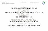 PROGRAMACIÓN BÁSICA DE TECNOLOGÍAS DE LA INFORMACIÓN Y …iesf3.es/wp-content/uploads/2020/03/Reducida-Primero-Bachillerato-… · 5.1 Lenguajes de programación: Estructura de