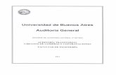 Universidad de Buenos Aires · Informe AGUBA N" 607/12 - Auditoria Transversal- Circ. Compras y Contrat. Facultad de Ingenieria . Se giran los originales de las garantías de mantenimiento