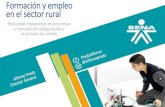 Formación y empleo en el sector ruralFondo Emprender es: El Fondo Emprender es una cuenta independiente y especial adscrita SENA, cuyo objeto exclusivo es financiar iniciativas empresariales.