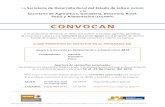 CONVOCAN - Jaliscotransparencia.info.jalisco.gob.mx/sites/default/files/convocatoria_0.pdf · - Acta de asamblea ejidal (acta dura), - Contrato de arrendamiento, de aparcería o comodato