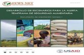 Serie de documentos de orientación de FEWS NET · seguridad alimentaria a los colegas y socios, y actualizar los escenarios conforme se dispone de información nueva. El proceso