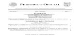 ORGANO DEL GOBIERNO CONSTITUCIONAL DEL ESTADO LIBRE …po.tamaulipas.gob.mx/wp-content/uploads/2018/10/Sumarios... · 2018. 10. 18. · PERIODICO OFICIAL ORGANO DEL GOBIERNO CONSTITUCIONAL