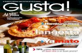 EDITORIAL - Huevo San Juanhuevosanjuan.com.mx/downloads/revista-gusta.pdfBienvenidoal mundo del buen comer, ¡bienvenido a Gusta! En cada número encontrará sugerencias para recorrer