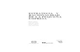 ESTRATEGIA Y RACIONALIDAD DE LA PEQUEÑA EMPRESA · 3.3 Elaboración de Software 105 V La competencia, los clientes y los proveedores de la PYME 109 1 La PYME en el ámbito del sector