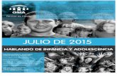 JULIO DE 2015 - Grupo de Sociología de la Infancia y la ...grupodeinfancia.org/wp-content/uploads/2015/08/... · (elperiodico.com) ht JULIO 2015 4 POBREZA El representante de UNICEF