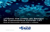 ¿Cómo me cuido en tiempo de Coronavirus COVID-19? · Esta tabla te muestra cuáles son las diferencias entre la COVID-19, gripe y resfriados comunes. Entre los síntomas más relevantes
