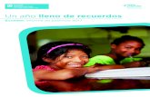 Un año lleno de recuerdos - Aldeas Infantiles SOS de España · 2018. 8. 6. · Un año lleno de recuerdos Ecuador. Informe de padrinos 2017. 2 Informe de padrinos 2017 Ecuador.