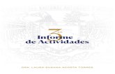 Tercer Informe de Actividades · 2020. 8. 23. · Tercer Informe de Actividades 2019–2020 Dra. Laura Susana Acosta Torres