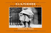 A 150 años de su nacimiento GANDHI · 2019. 10. 3. · 1a edición, septiembre de 2019 Mónica Saiz Gandhi: Independencia y Paz A 150 años de su nacimiento ISBN: 978-980-7919-00-5