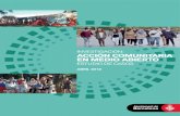 InvestIgacIón: Acción comunitAriA en medio Abierto...investigación: acción comunitaria en medio abierto. estudio de casos. Abril del 2018. Por encargo de: Servicio de Acción comunitaria