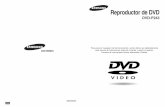 Reproductor de DVD - Diagramasde.comdiagramas.diagramasde.com/otros/SamsungDVD-P243.pdf · 2012. 5. 3. · Proteja el equipo de la-humedad y del calor excesivo (chimenea), así como