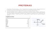 PROTEINAS - Consultor en Nutrición Avícola...PROTEINAS • 16 g de N por 100 g de proteina = 6,25, * Componente de los tejidos corporales, Varia ampliamente en su composicion quimica,
