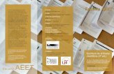 AEETAEET - SIBECOL · 2019. 4. 8. · EPÍLOGO. Conclusiones generales y consideraciones finales. Diseño del servicio de revisión de artículos de los participantes después del
