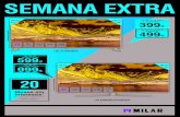 SINERSIS SEMANA EXTRA COMELSA - Electropromoselectropromos.es/wp-content/uploads/2019/01/SINERSIS...SEMANA EXTRA SEMANA EXTRA 20 Meses sin intereses* LED 24” LG LED 32” JVC 81