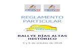 Reglamento Rallye Rias Altas 2017 -  · 4 – sistema gps (velocidad) y cronometraje (regularidad) pág. 15 5 – seguridad de los participantes pág. 16 6 – relaciones con los