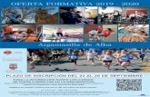 Imprimir Cartel oferta formativa - Argamasilla de Alba · 2019. 9. 17. · OFERTA FORMATIVA sun 2019 Alba 2020 102 Argamasilla 10 TALAN(O DESPAÑOLA '123 ARGAMASILLA DE ALBA TURISMO