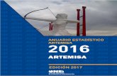ANUARIO ESTADÍSTICO DE ARTEMISA · 2020. 2. 6. · INTRODUCCIÓN La Unidad de Servicios de Información de Artemisa presenta su ANUARIO ESTADÍSTICO del 2016, constituye una importante