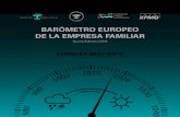V Barómetro Europeo de la Empresa Familiar€¦ · El optimismo de la empresa familiar española sigue quedando patente en esta edición del Barómetro. Continúa así la evolución