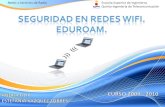 Redes y Servicios de Radio Escuela Superior de Ingenieros ...trajano.us.es/~fornes/RSR/2010/Presentacion Eduroam.pdf4 / 36 Conexión a internet de las grandes empresas. Elección de