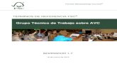 Grupo Técnico de Trabajo sobre AVC - FSC Brasil...página 1/8 INFORMACIÓN DEL PROYECTO Título del Proyecto Grupo Técnico de Trabajo sobre AVC Contacto Pasi Miettinen (Director