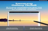 Samsung Galaxy Note8 - trnd...2017/09/15  · todas las funcionalidades y características del smartphone. Hagamos fotos y vídeos de los momentos conociendo Samsung Galaxy Note8 junto
