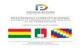 REFERENDO CONSTITUCIONALdpoe.defensoria.org.ar/wp-content/uploads/sites/15/2019/... · 2019. 3. 13. · Dirección de Derechos Políticos y Observatorio Electoral (DDPyOE) 3 I. PRESENTACIÓN