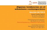 Algunas tendencias en el urbanismo contemporáneo · El libro verde en el urbanismo (Elizabeth Espinosa Dorantes) Seminario de Urbanismo Internacional 7 Conflictos del proceso urbanizador:
