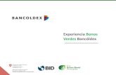 Experiencia Bonos Verdes Bancóldex · 2020. 1. 1. · Objetivo 1:Avanzar hacia un crecimiento sostenible y bajo en carbono. Objetivo 2: Proteger y asegurar el uso sostenible del