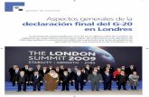 Aspectos generales de la declaración final del G-20 en Londrespdfs.wke.es/0/5/0/9/pd0000030509.pdf · 2009. 6. 15. · Aspectos generales de la declaración final del G-20 en Londres