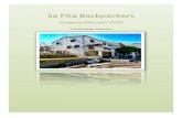SaFitaBackpackers#safitabackpackers.com/files/1714/4630/4941/SaFitaProject... · 2020. 7. 1. · Sa fita backpackers es la consecució d’un somni; un allotjament fet a mida pensat