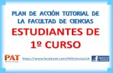 Presentación de PowerPoint - ua · ÍNDICE: ¿Qué es el PAT? Guía de Estudiantes 2019 - 2020 Webs de la Universidad de Alicante Facebook del PAT de Ciencias Planes de estudios