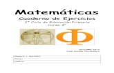 Cuaderno de Ejercicios...Matemáticas 4º Educación Primaria (2º Ciclo) UNIDAD – 1 EL SISTEMA DE NUMERACIÓN DECIMAL 1- Completa como el ejemplo Número DM UM C D U Se lee Se …