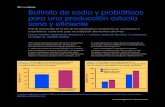 IndustriaAvícola Butirato de sodio y probióticos para una ...culo.pdf · mejorar la inmunidad innata del huésped y su resistencia a las enfermedades. Estudios Ortiz A. (2013) presentó
