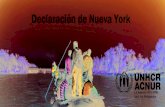 Folleto Informativo: Declaración de Nueva York · Declaración de Nueva York El 19 de septiembre de 2016, la Asamblea General de las Naciones Unidas (ONU), adoptó una serie de compromisos