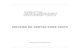 SISTEMA DE VENTAS PARA CHIFArhsoftperu.com/recursos/ManualRestaurante.pdf · El número de pedido aparece en la impresión del pedido, como se observa en el siguiente gráfico. En