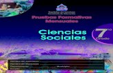 República de Honduras Secretaría de Educación Pruebas … · 2018. 5. 26. · Este cuaderno contiene 8 pruebas de Ciencias Sociales diseñadas para conocer el avance en el logro