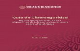 para el uso seguro de redes y dispositivos de telecomunicaciones … · 2020. 9. 4. · 3 Guía de Ciberseguridad para el uso seguro de redes y dispositivos de telecomunicaciones