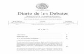 LXIV LEGISLATURA Diario de los Debatescronica.diputados.gob.mx/PDF/64/2018/oct/181011-1.pdf · 2018. 10. 30. · Diario de los Debates de la Cámara de Diputados 3 Año I, PrimerPeriodo,