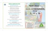 Guía de servicios Municipio Cmunicipioc.montevideo.gub.uy/sites/municipioc/files/guia... · 2017. 5. 29. · Ÿ Denuncia de obra y trabajo sin permiso. ----- Pág. 14 Ÿ Denuncia