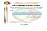 Loja-Ecuador 2012 · informe tÉcnico previa a la obtenciÓn del tÍtulo de tecnÓlogo en electricidad y control industrial. autora: tamia sisa medina gualán director: ing. luis