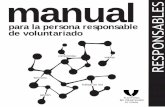 manual RESPONSABLES - Plataforma del Voluntariado de España€¦ · José Luis García Quiñónes (Plataforma del Voluntariado de España) Diseño y Maquetación: ... Financiado
