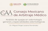 Consejo Mexicano de Arbitraje Médico - Gobierno | gob.mx€¦ · Haz clic para modificar el estilo de título del patrón • De los 2,273 reportes analizados, 50.7% (n=1,153) contenían