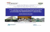 San Salvador, Diciembre 2008 - CIDBIMENAcidbimena.desastres.hn/docum/crid/PPSED/PDF/doc132/doc... · 2009. 2. 17. · Guía EDAN SALUD en Situaciones de Emergencias y Desastres 1