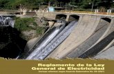 Reglamento de la Ley General de Electricidad · Reglamento de la Ley General de Electricidad Es la acción manual o automática de corregir la pro ducción de una o más unidades