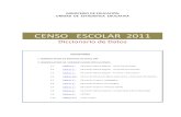 CENSO ESCOLAR de datos/A...¢  Censo Escolar 2011 - Diccionario de Datos Pagina 4 de 152. C£©dula 1: