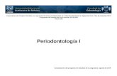 Periodontología I · 2020. 1. 9. · 3 Diagnóstico, pronóstico y plan de tratamiento periodontal. 8 8 16 4 Clasificación de enfermedades y condiciones periodontales y periimplantarias.