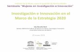 Investigación e Innovación en el Marco de la Estrategia 2020...Seminario “Mujeres en Investigación e Innovación” - IMIO 20 marzo 2018 PARTICIPANTES UPM EN TRIGGER 1. UNIDAD